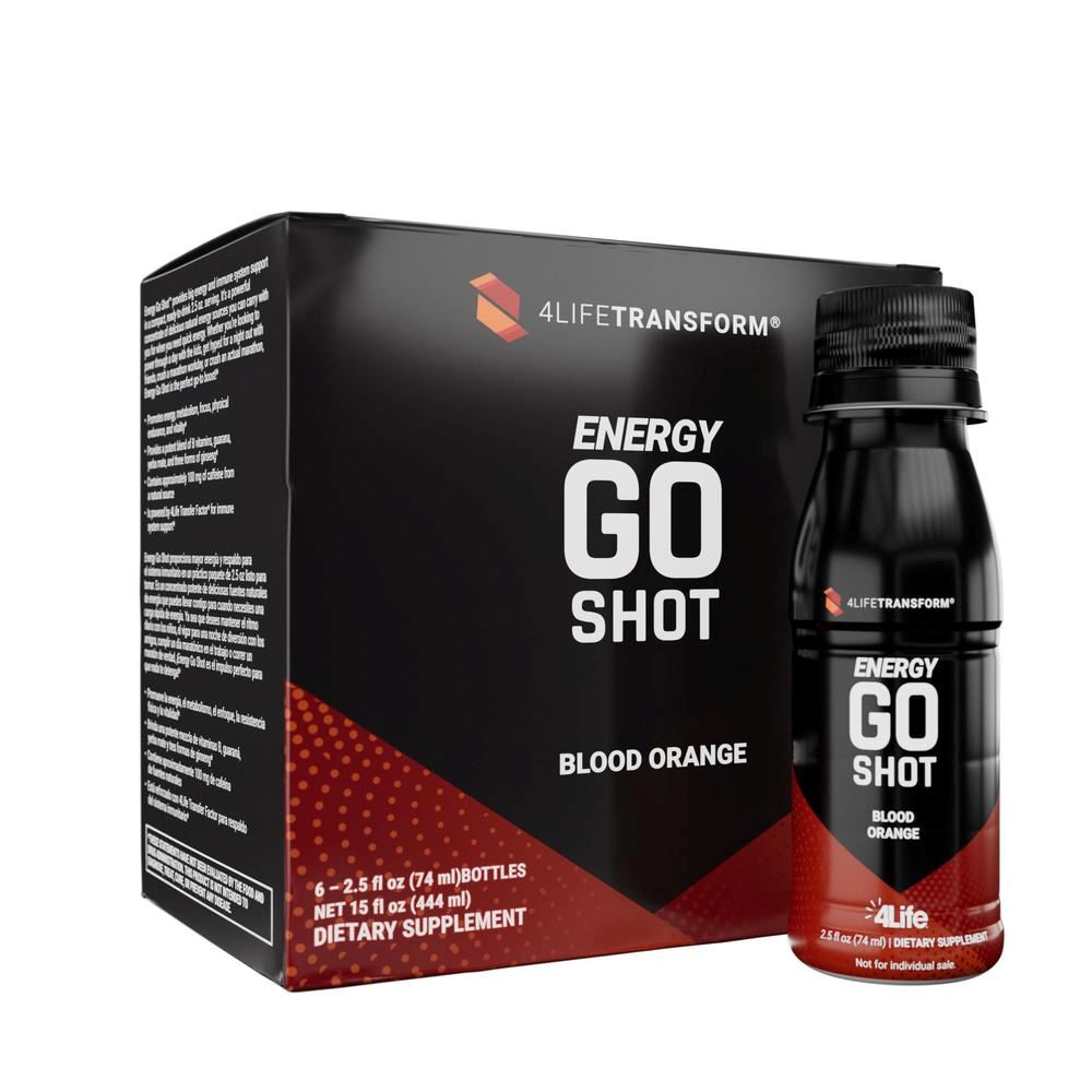 Energy GO Shot caja de 6
